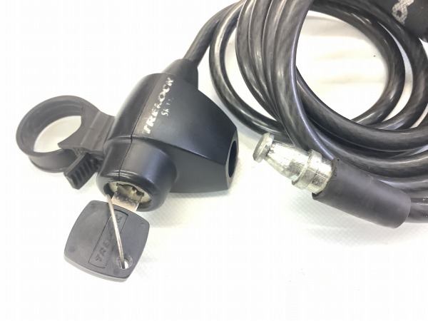 ワイヤーロック ブラック 1700㎜