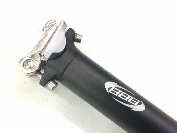 シートポスト ブラック 31.6/390㎜