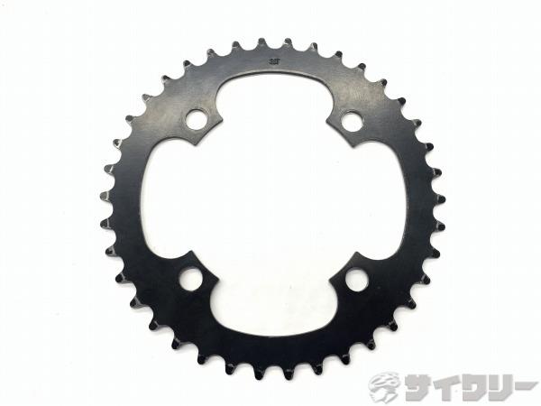 チェーンリング 38T ブラック