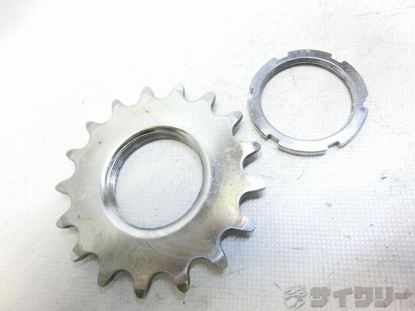 固定コグ 17T 厚歯 ロックリング付属