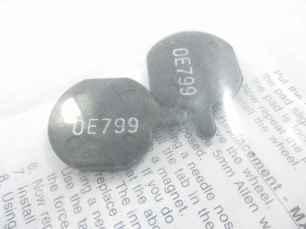 ディスクブレーキパッド Mx-2/3/4/Sole