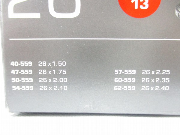 仏式チューブ 仏式 40㎜/26x1.50-2.40