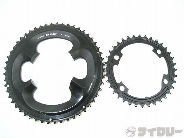 チェーンリングセット R7000 105 11s 52-36T ブラック
