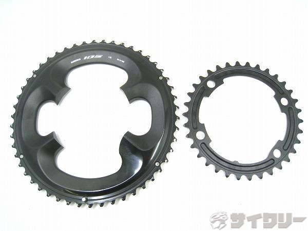 チェーンリングセット R7000 105 11s 50-34T ブラック