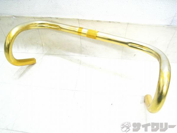 ドロップハンドル 420/25.4mm アルミ ゴールド