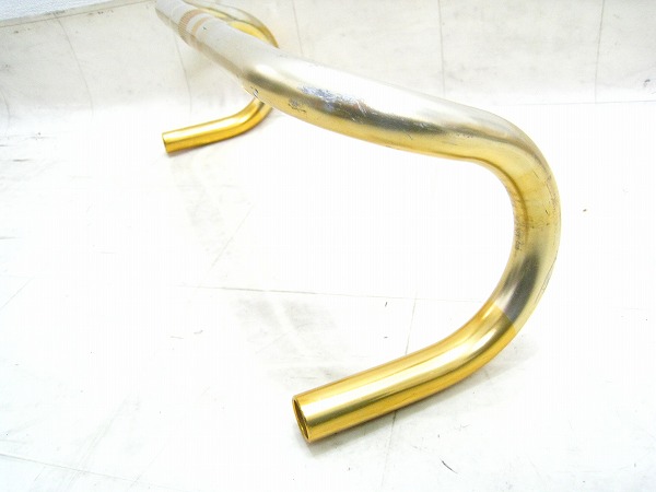 ドロップハンドル 420/25.4mm アルミ ゴールド