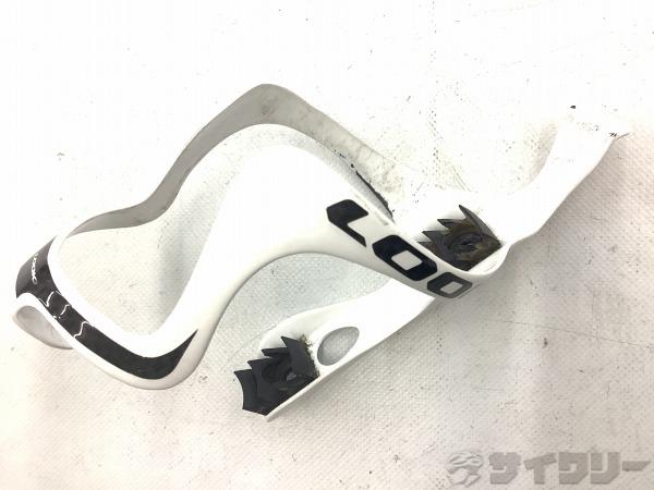 ボトルケージ　CARBON ホワイト