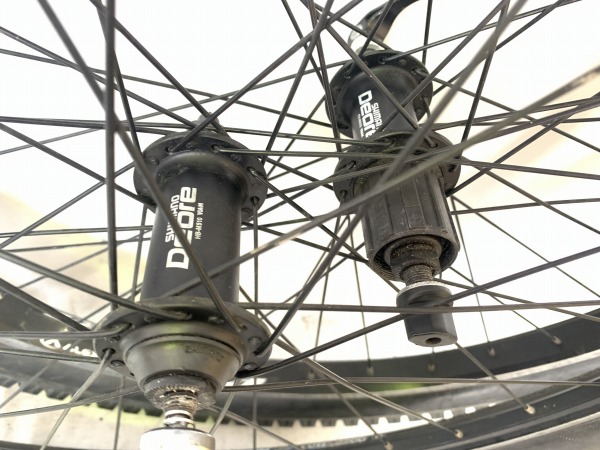 ホイールセット ACE-18/DM24 M510ハブ 26インチ シマノフリー8-10s