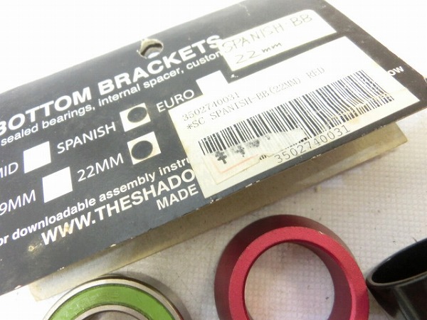 BMXボトムブラケット SPANISH-BB/φ22mm