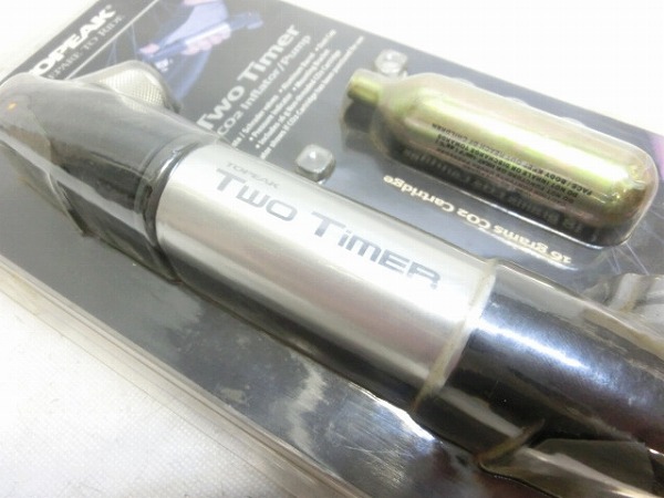 携帯ポンプ/CO2ボンベ口金 TWO Timer