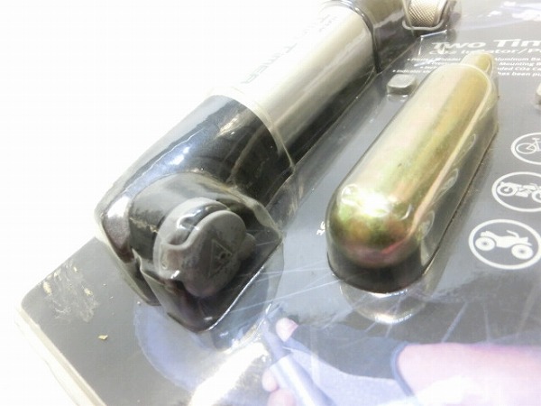 携帯ポンプ/CO2ボンベ口金 TWO Timer