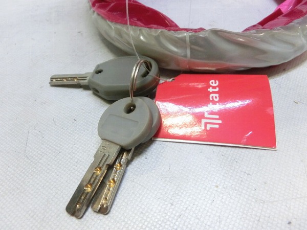 スチールリンクロック ピンク ※劣化あり