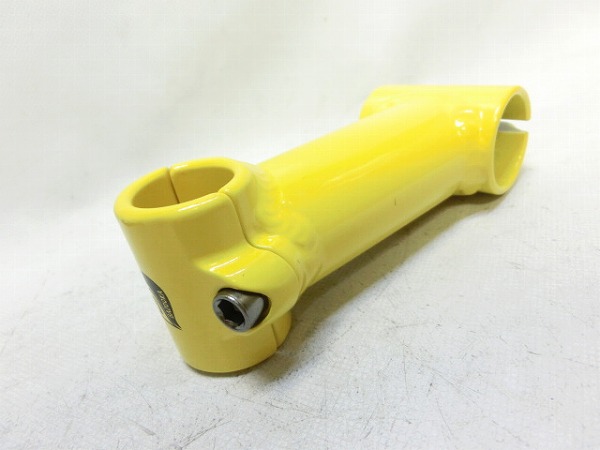 アヘッドステム イエロー 100mm/φ25.4㎜/OS