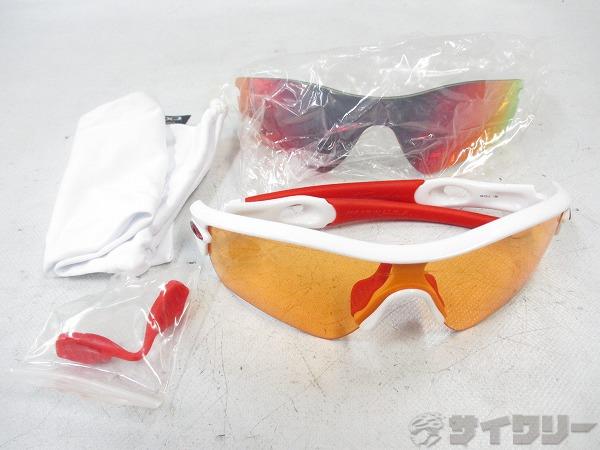 アイウェア RADAR ホワイト/レッド