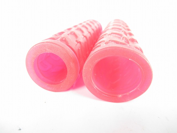 グリップ グリップ長：125㎜ クリアレッド