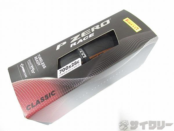 スリックタイヤ P ZERO RACE TLR 700x28c ブラウン