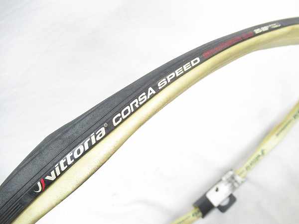 チューブラータイヤ CORSA SPEED GRAPHENE2.0 25-28"ブラックスキンサイド