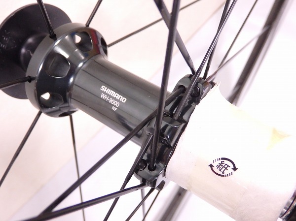 【未使用】ホイールセット DURA-ACE　WH-9000 C24 700C/チューブラー