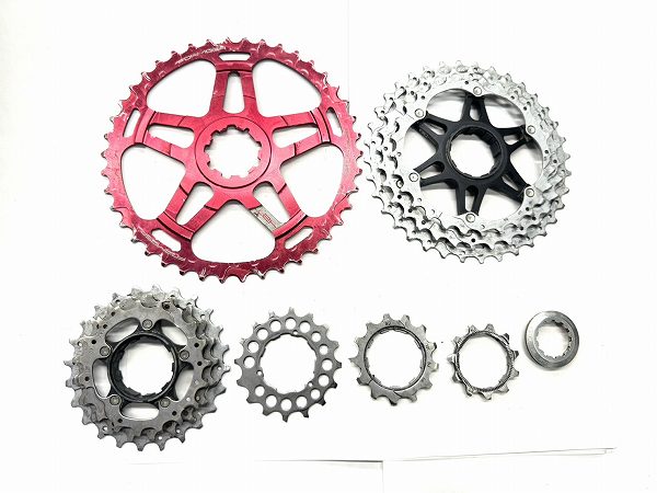 スプロケット CS-M771 DEORE XT 10s 11-42T 換装あり