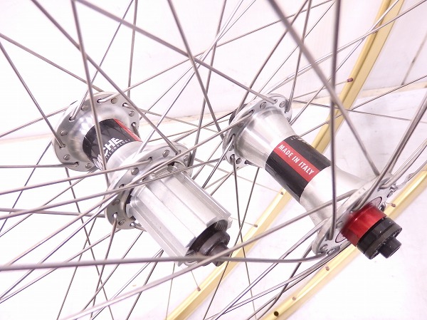 ホイールセット ゴールドカラー MICHEハブ 700C/クリンチャー