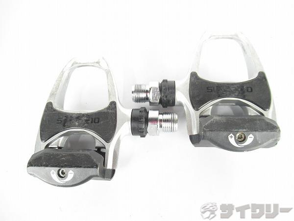 ビンディングペダル　PD-6610　ULTEGRA　シルバー　SPD-SL対応