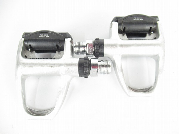 ビンディングペダル　PD-6610　ULTEGRA　シルバー　SPD-SL対応