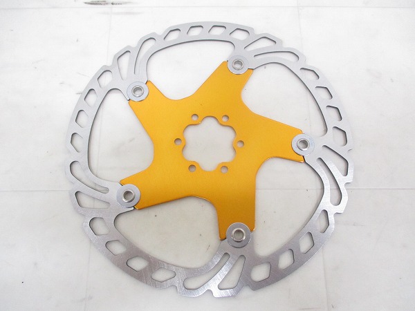 ディスクローター 203mm ゴールド 6穴