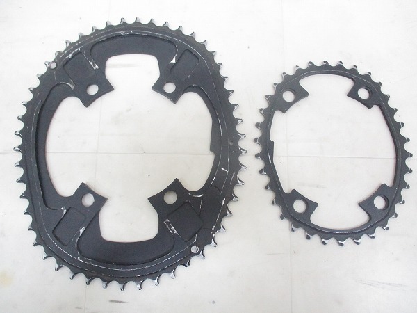 楕円チェーンリングセット Q.SYMETRIC 50-34T 110bcd