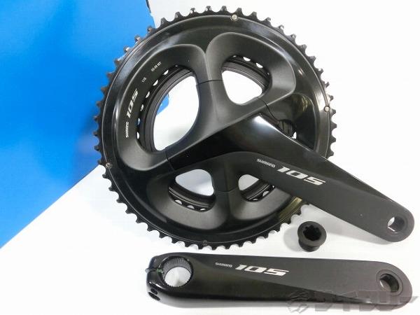 クランク 105 FC-R7000 ブラック 172.5mm/52-36ｔ