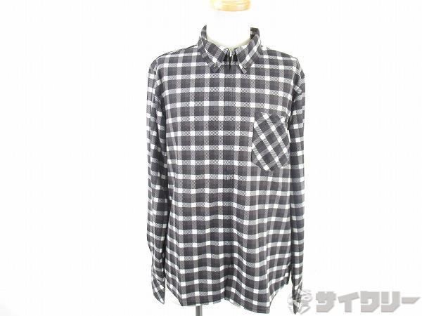 長袖フルジップジャージ CITYRIDE クルーズシャツ　Lサイズ　9337-BL-1