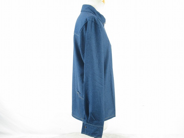 半袖フルジップジャージ CITYRIDE クルーズシャツ　Mサイズ　9337-BL-2