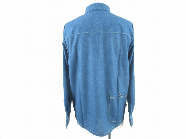 半袖フルジップジャージ CITYRIDE クルーズシャツ　Mサイズ　9337-BL-2