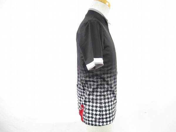 半袖フルジップジャージ CITYRIDE 　プリントジャージ　Sサイズ