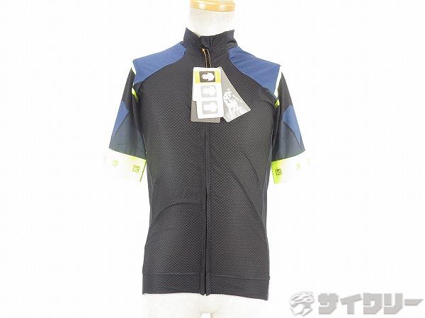 半袖フルジップジャージ Men Elite SS Jersey XLサイズ ブラック