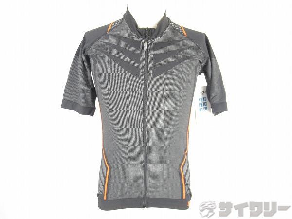 半袖フルジップジャージ シームレステック　S Thermal　M-Lサイズ