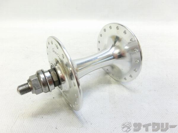 ピストフロントハブ GRANCOMPE 36H/OLD100mm シルバー