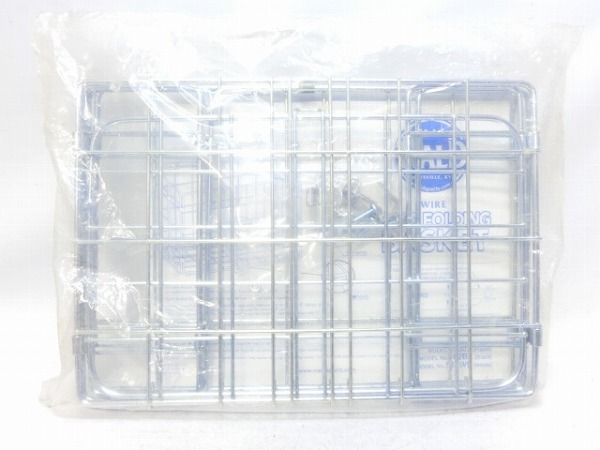 リアキャリア用折り畳みバスケット No,582