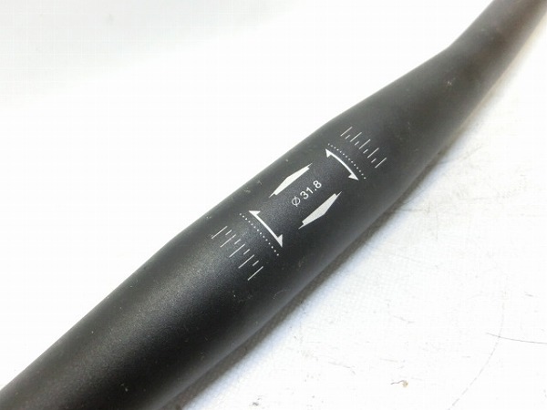 フラットバー ブラック 540mm/φ31.8mm