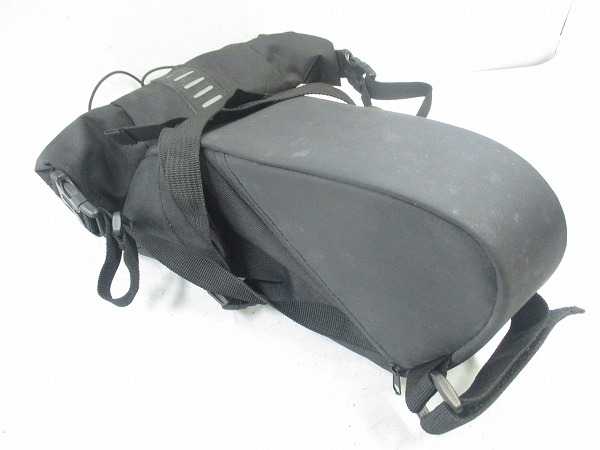 大型サドルバッグ ブラック