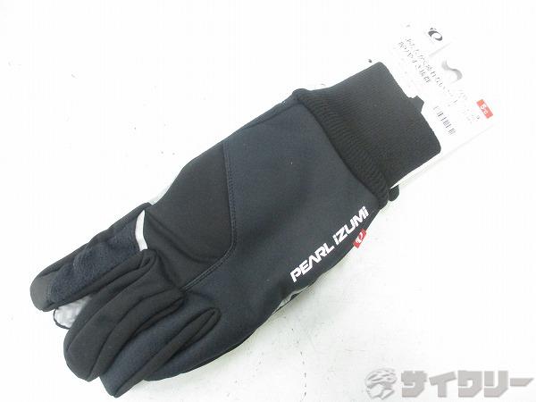 ウィンドブレークウィンターグローブ ブラック L（23-24㎝）