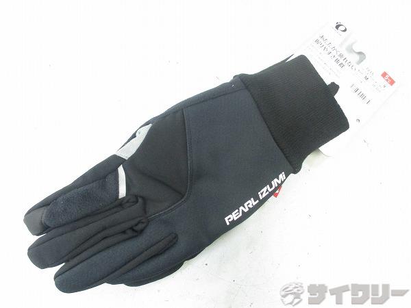 ウィンドブレークウィンターグローブ ブラック M（22-23㎝）