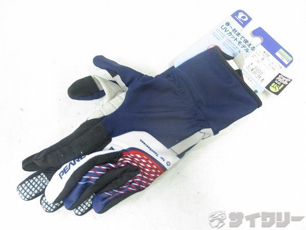 UVフルフィンガーグローブ ネイビー レディスS（18-19㎝）