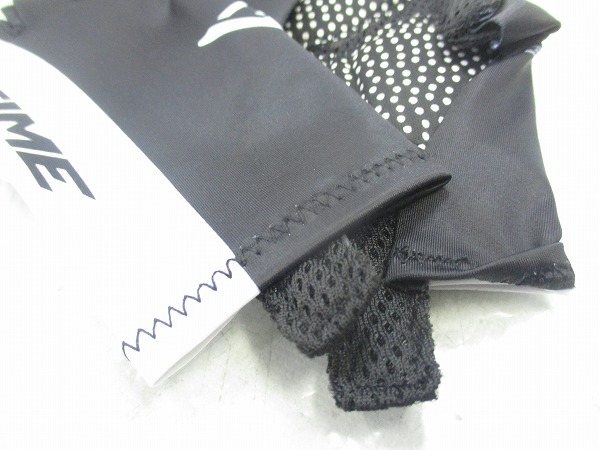 ハーフフィンガーグローブ TEAM GLOVES ブラック/ホワイト S