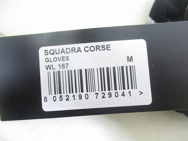 ハーフフィンガーグローブ SQUADRA CORSA Mサイズ