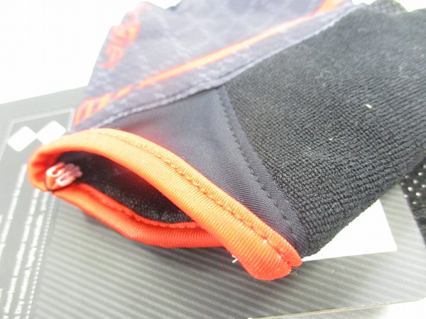 ハーフフィンガーグローブ PEZZE RED Sサイズ