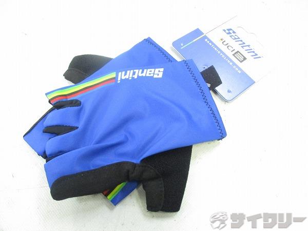 ハーフフィンガーグローブ ROYAL BLUE Mサイズ