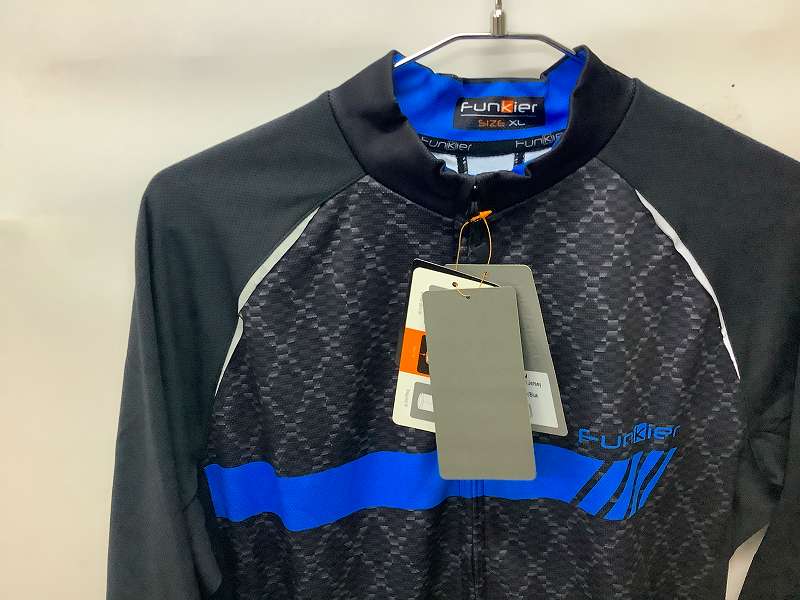 長袖サーマルジャージ PRO　XL　BLK/BLUE