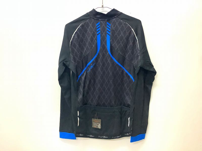 長袖サーマルジャージ PRO　XL　BLK/BLUE