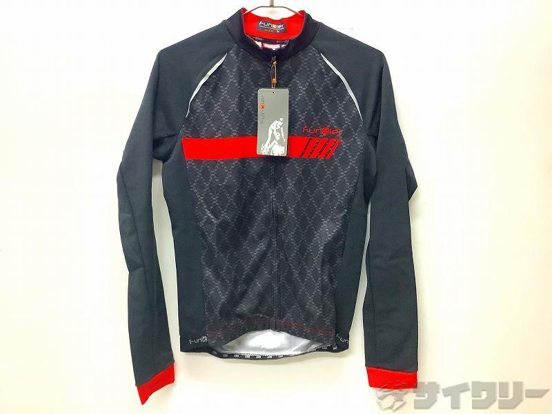 長袖サーマルジャージ PRO S BLK/RED