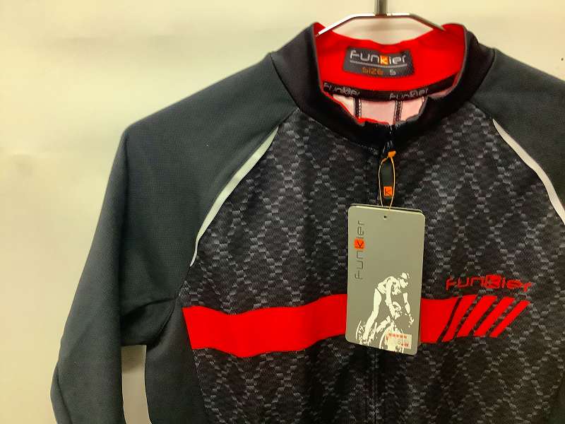 長袖サーマルジャージ PRO S BLK/RED